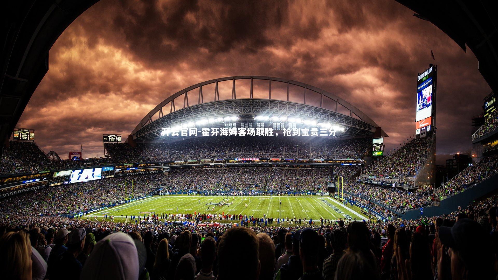 霍芬海姆客场取胜，抢到宝贵三分